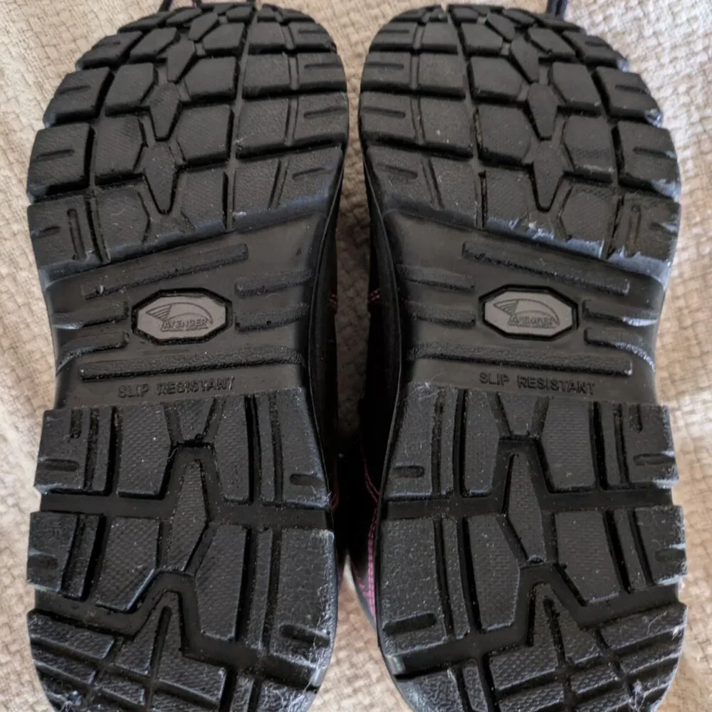 Avenger Women's Waterproof Steel-Toe Safety Boots Size 7 - Picture 2 of 6